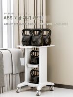 미용실 기구 카트 랙 특수 다기능 고급 소형 버블 랙 치과 구강 치료 카트 - 이미지 3