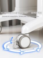 미용실 기구 카트 랙 특수 다기능 고급 소형 버블 랙 치과 구강 치료 카트 - 이미지 5