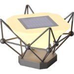 태양광 정원 기둥 조명 빌라 게이트 기둥 조명 미국 디자인 정원 기둥 조명 야외 벽등 - 이미지 5