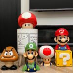 마리오 돼지 저금통 저장 탱크 슈퍼 마리오 만화 창의적 장식품 보석 상자 이사 선물 - 이미지 4