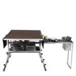 트렁크 쿡 모바일 주방 야외 방풍 스토브 휴대용 식기 스토브 피크닉 가족 캠핑 쿠커 외출 - 이미지 5