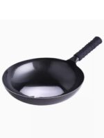 정품 장추 검은 냄비, 순수 손으로 만든 철 냄비, 코팅되지 않은 노스틱 냄비, 검은 냄비 공식 직판