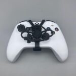 Xbox 시리즈 핸들 조이스틱 스티어링 휠은 레이싱 게임을 플레이하는 컴퓨터를 시뮬레이션합니다. 작은 스티어링 휠 핸들 브라켓