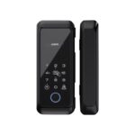 실버 라벨 유리문 지문 잠금 장치 무료 개방 프레임리스 사무실 비밀번호 잠금 장치 싱글 더블 도어 전자 도어 잠금 장치 원격 도어 잠금 장치 - 이미지 5