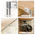 JC 청소년용품 접이식 자전거 자전거 보관대 주차대 소형 천 대항홀 보관 스테레오 차고 - 이미지 5