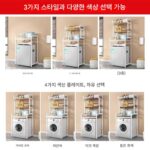 세탁기 선반 변기 변기 수납 선반 드럼 펄세이터 바닥 발코니 위 수납 세탁기 선반 - 이미지 3