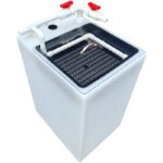 식품 등급 가정용 사각형 플라스틱 물 순환 필터 어항 갇힌 물 교체 버킷 살아있는 물고기 번식 물 정화 물 저장 탱크 - 이미지 5