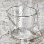 투명 버킷 세트 가정용 식품 등급 물 저장 버킷 뚜껑 욕조 세탁 욕조 대형 고가 플라스틱 버킷 - 이미지 4