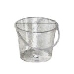 투명 버킷 세트 가정용 식품 등급 물 저장 버킷 뚜껑 욕조 세탁 욕조 대형 고가 플라스틱 버킷 - 이미지 5