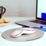 Ice Fox 알루미늄 합금 무선 마우스 충전식 리튬 배터리 무소음 소음 감소 남녀 휴대용 노트북 데스크탑 컴퓨터 - 이미지 2