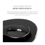 Ice Fox 알루미늄 합금 무선 마우스 충전식 리튬 배터리 무소음 소음 감소 남녀 휴대용 노트북 데스크탑 컴퓨터 - 이미지 5