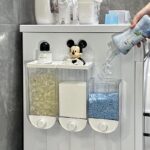 세탁세제 보관함 프레스 가정용 대용량 특수 벽면형 방습 세탁물 응축 비즈 유물 보관함