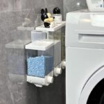 세탁세제 보관함 프레스 가정용 대용량 특수 벽면형 방습 세탁물 응축 비즈 유물 보관함 - 이미지 4