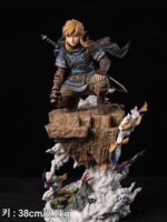 젤다의 전설 게임 애니메이션 주변 장식품 링크 링크 GK 수제 2차원 모델 동상 선물