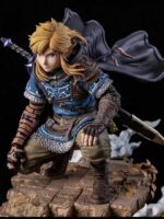 젤다의 전설 게임 애니메이션 주변 장식품 링크 링크 GK 수제 2차원 모델 동상 선물 - 이미지 2