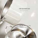 독일 세라믹 무코팅 316L 스테인리스 스틸 심화 수프 냄비 가스 유도 쿠커 찜 스튜 냄비 이중 귀 찜통 - 이미지 2