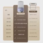 뤄시시 무선 휴대용 속옷 세탁컵 미니 소형 양말 세탁기 학생 기숙사 게으른 사람들을 위한 - 이미지 2