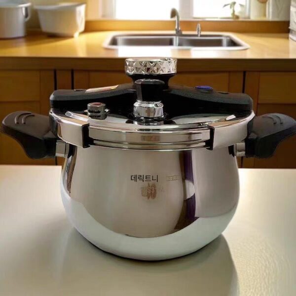 드렉스 316L 스테인리스 압력솥 7L 바닥 없는 일체형 가정용 폭발 방지 압력솥 까다로운 스토브 아님