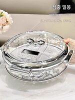 독일 YBD 다기능 라이트 럭셔리 밀폐형 너트박스 간식 보관 습기 방지 건조 과일 보관 홈 거실 고급형 - 이미지 4