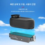 Insta360GO3/GO3S 알루미늄 합금 퀵 릴리스 충전 베이스 엄지 스포츠 카메라 액세서리에 적합 - 이미지 2