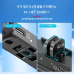 Insta360GO3/GO3S 알루미늄 합금 퀵 릴리스 충전 베이스 엄지 스포츠 카메라 액세서리에 적합 - 이미지 3