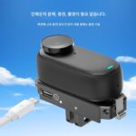 Insta360GO3/GO3S 알루미늄 합금 퀵 릴리스 충전 베이스 엄지 스포츠 카메라 액세서리에 적합 - 이미지 4
