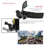 gopro9/10/11 모터사이클 라이딩 액세서리 DJI 액션 스포츠 카메라 헬멧 턱 브라켓에 적합 - 이미지 4