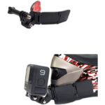 gopro9/10/11 모터사이클 라이딩 액세서리 DJI 액션 스포츠 카메라 헬멧 턱 브라켓에 적합 - 이미지 5