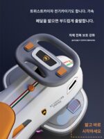 1-3-6세 어린이를 위한 새로운 전기 트위스트 카, 성인 버전, 첫 번째 생일 선물로 앉을 수 있음, 전복 방지 기능 - 이미지 2