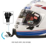 스포츠 카메라 Arai rx7x 턱 헬멧 브라켓 gopro dji insta360 모터사이클 라이딩 액세서리 - 이미지 2