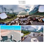 스포츠 카메라 Arai rx7x 턱 헬멧 브라켓 gopro dji insta360 모터사이클 라이딩 액세서리 - 이미지 3