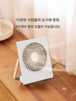 FARADAY Faraday 접이식 팬 휴대용 소형 팬 무소음 벽걸이 팬 소형 팬 데스크탑 - 이미지 2