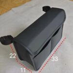 삼륜차 유모차 휠체어 팔걸이 낚시 상자 보관 가방 측면 걸이 가방 뒷면 걸이 가방 방수 및 내구성 보관 가방