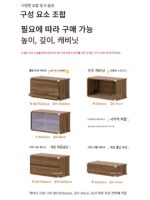 TV 옆 수납장 거실 중고 커피 머신 스테인리스 스틸 잡지 보관장 소파 옆 사이드 캐비닛 - 이미지 4