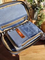 교체 가능한 캔버스 내부 포켓, 내부 코어, 보관장, 여권 가방, 카드북, 펜 가방, 다기능 A5 A6 노트북 - 이미지 5