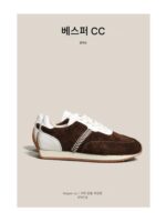 [황혼] 여성용 최상층 소가죽 덱순 슈즈 2025년 봄 신상 가볍고 부드러운 밑창 편안한 레트로 스포츠 캐주얼 슈즈 - 이미지 2