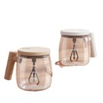 인터넷 셀럽 전자동 유리 교반 물컵 전기 충전 게으른 밀크쉐이크 파우더 단백질 파우더 쉐이크 컵 - 이미지 5