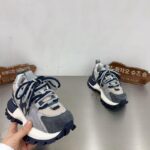 2025년 초봄 신상품 패션 올매치 캐주얼화 컬러매칭 포레스트 검프화 여성용 레이스업 핫스타일 인스 대드화 여성 - 이미지 4