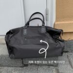 NK 스포츠 여행가방 남녀 대용량 피트니스 가방 핸드 러기지 가방 단거리 출장 탑승 가방 보관 대형 가방 - 이미지 5