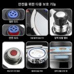 316 스테인리스 압력솥 방폭형 가정용 압력솥 2024년 신형 두꺼워진 일체형 가스 압력솥 - 이미지 5