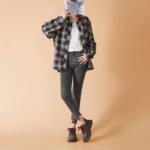 여성용 두꺼운 밑창 포레스트 검프 슈즈 2025년 봄과 가을 신상품 레트로 안콜라 레드와 그레이 캐주얼 패션 스포츠 아빠 슈즈 - 이미지 3