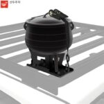 POTJIE 네덜란드 주철 냄비 + 고정 브래킷 키트 FRONTRUNNER 남아프리카 리더 야외 장비