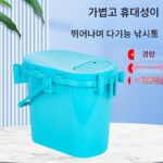 2-in-1 낚시상자 의자 소형 중형 낚시상자 생선 보관상자 두꺼워진 낚시통 휴대용 통 살아있는 물고기 통에 앉을 수 있음 - 이미지 2