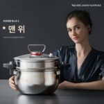 아마 같은 스타일 스테인리스 스틸 마이크로 압력 스튜 냄비 다기능 가정용 찜 26CM 대용량 까다롭지 않은 스토브