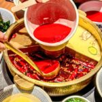 인터넷 셀럽 304 스테인리스 스틸 해머 패턴 인덕션 쿠커, 오래된 투명 국 냄비 원양 냄비 바누 곱창 같은 스타일 핫팟 냄비 - 이미지 2