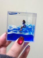 SZA 유럽과 미국 RNB 앨범 커버 웨이브 서핑 장식 유럽과 미국 틈새 시장