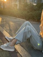 [샤오파 먀오] 정품 가죽 레트로 매트 두꺼운 밑창 스니커즈 여성용 2025년 봄 다재다능한 패션 스포츠 캐주얼화 - 이미지 5