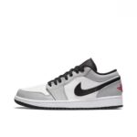 정품 Nike AJ1 로우탑 스포츠 캐주얼 다용도 러닝 남녀 동일 스타일 애쉬 553558-030 - 이미지 5