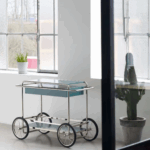 중고 트롤리 텍타 다이닝카 바우하우스 인터넷 셀럽 홈 스토리지 트롤리 거실 이동식 사이드 테이블