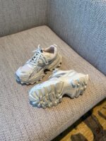 【TFM】여성용 두꺼운 밑창 아빠화 2025년 봄 신스타일 러빙 컬러 올드 레트로 다용도 캐주얼 여성 운동화 - 이미지 2